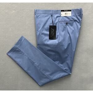 Sean John Men's Size 40x32 Suit Pant Classic Fit Stretch Solid Blue NEW